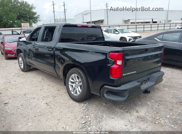 1GCPADEDXTZ175340 2026 CHEVROLET SILVERADO Black Trasero izquierdo