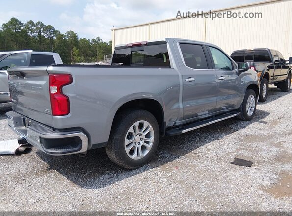 1GCPAEE8XRZ136779 2024 CHEVROLET SILVERADO Gray Trasero derecho