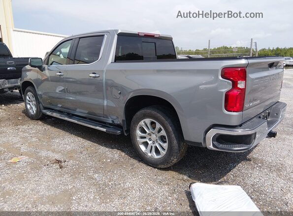 1GCPAEE8XRZ136779 2024 CHEVROLET SILVERADO Gray Trasero izquierdo