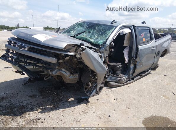 1GCPAWEK3TZ282143 2026 CHEVROLET SILVERADO Gray Vista tres cuartos delantera izquierda