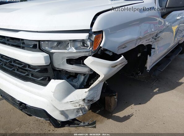 1GCPAWEK9TZ237482 2026 CHEVROLET SILVERADO White Widok z przodu