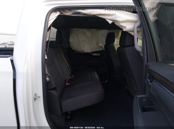 1GCPAWEK9TZ237482 2026 CHEVROLET SILVERADO White Widok naklejki z numerem VIN
