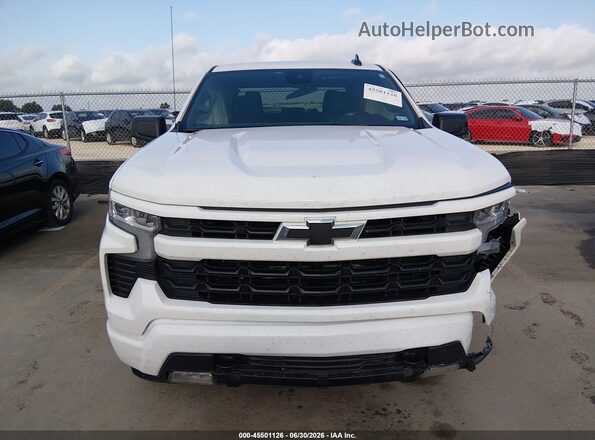1GCPAWEK9TZ237482 2026 CHEVROLET SILVERADO White Widok wnętrza z tyłu