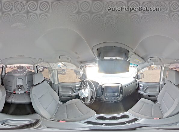 1GCPCREC1JF215592 2018 CHEVROLET SILVERADO Gray VIN sticker view