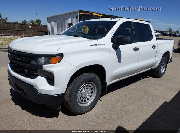 1GCPDAEK4PZ224591 2023 CHEVROLET SILVERADO Белый 
