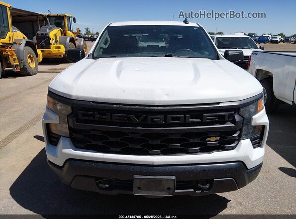 1GCPDAEK4PZ224591 2023 CHEVROLET SILVERADO Белый 