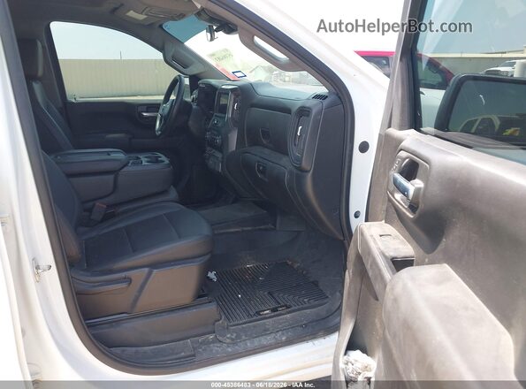 1GCPDAEK7PZ310722 2023 CHEVROLET SILVERADO White Вид салону спереду