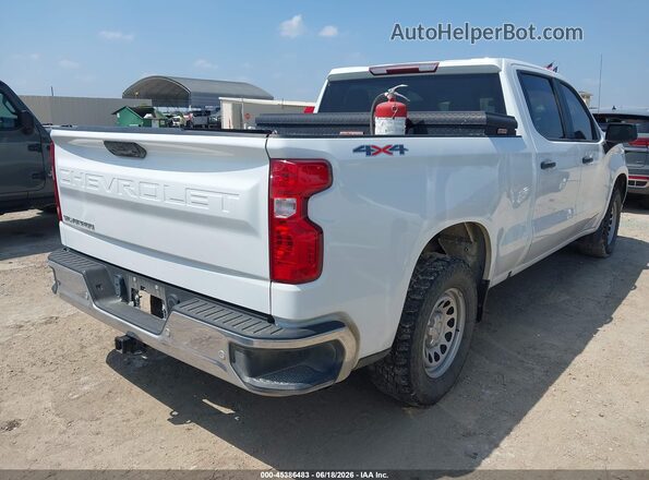 1GCPDAEK7PZ310722 2023 CHEVROLET SILVERADO White Задня права чверть