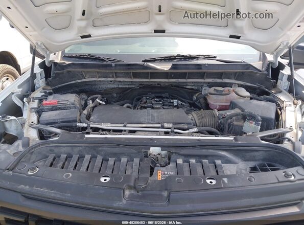 1GCPDAEK7PZ310722 2023 CHEVROLET SILVERADO White Вид ззаду