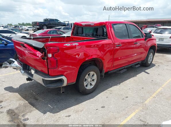 1GCPDAEK9PZ165103 2023 CHEVROLET SILVERADO Red Tył prawy