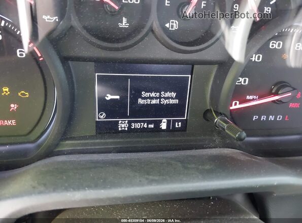 1GCPDAEK9PZ165103 2023 CHEVROLET SILVERADO Red Widok wnętrza 360 stopni