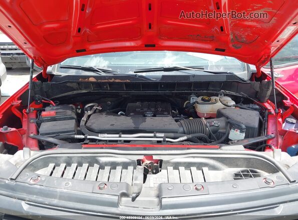 1GCPDAEK9PZ165103 2023 CHEVROLET SILVERADO Red Widok z tyłu