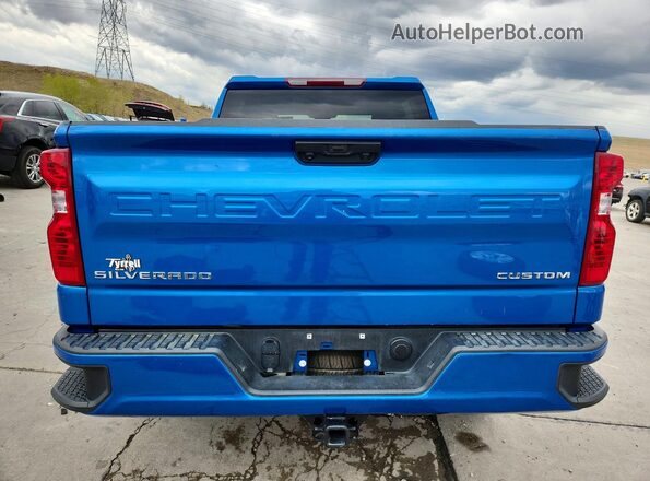 1GCPDBEK0RZ221731 2024 CHEVROLET SILVERADO Blue Vista trasera