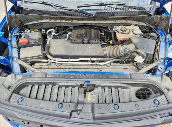 1GCPDBEK0RZ221731 2024 CHEVROLET SILVERADO Blue Vista interior trasera