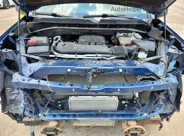 1GCPDBEK1RZ318324 2024 CHEVROLET SILVERADO Blue Widok wnętrza z tyłu