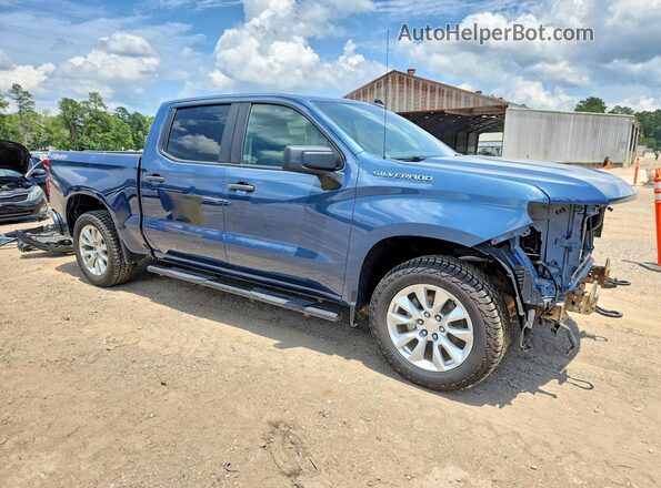 1GCPDBEK1RZ318324 2024 CHEVROLET SILVERADO Blue Przód prawy