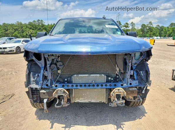 1GCPDBEK1RZ318324 2024 CHEVROLET SILVERADO Blue Widok z przodu