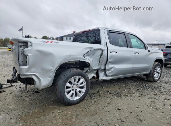 1GCPDBEK3NZ564687 2022 CHEVROLET SILVERADO Silver Tył prawy