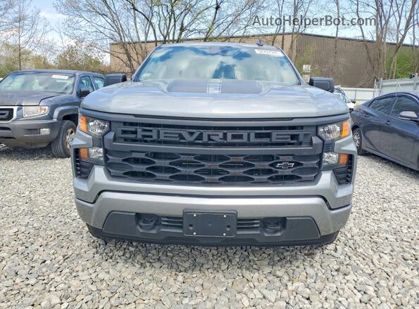1GCPDBEK3RZ234358 2024 CHEVROLET SILVERADO Gray წინა ხედი