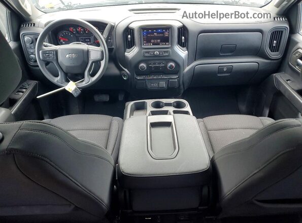 1GCPDBEK3RZ234358 2024 CHEVROLET SILVERADO Gray წინა პანელის ხედი