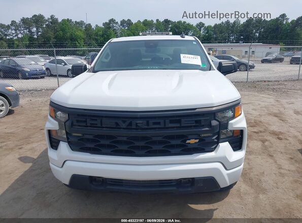 1GCPDBEK4NZ574886 2022 CHEVROLET SILVERADO White Вид щитка приладів