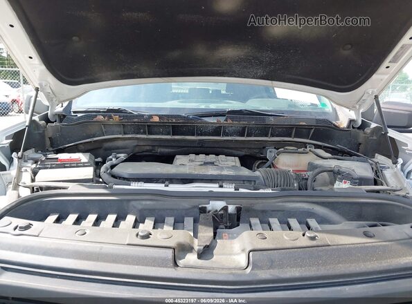 1GCPDBEK4NZ574886 2022 CHEVROLET SILVERADO White Вид ззаду