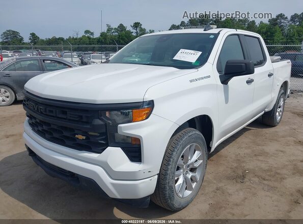 1GCPDBEK4NZ574886 2022 CHEVROLET SILVERADO White Вид спереду