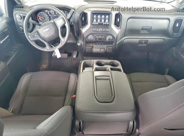 1GCPDBEK4NZ591204 2022 CHEVROLET SILVERADO Черный 