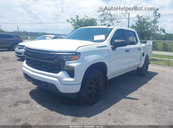 1GCPDBEK4NZ630079 2022 CHEVROLET SILVERADO White Передня ліва чверть