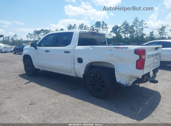 1GCPDBEK4NZ630079 2022 CHEVROLET SILVERADO White Задня ліва чверть