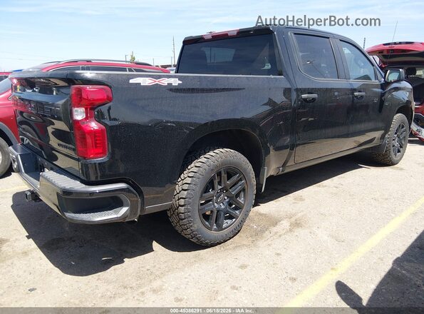 1GCPDBEK6RZ216212 2024 CHEVROLET SILVERADO Black Trasero derecho