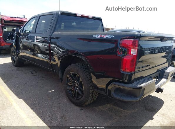 1GCPDBEK6RZ216212 2024 CHEVROLET SILVERADO Black Trasero izquierdo