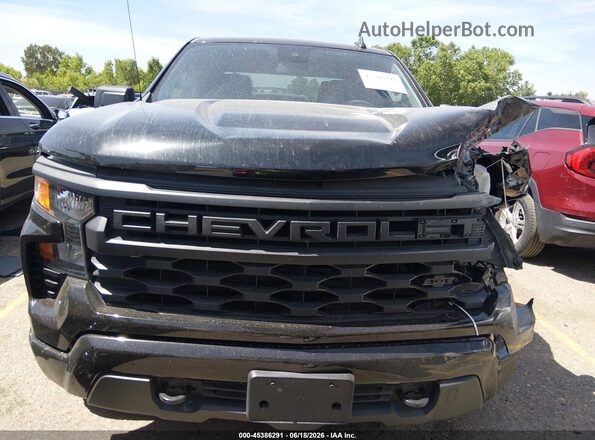 1GCPDBEK6RZ216212 2024 CHEVROLET SILVERADO Black Vista del cuadro de instrumentos