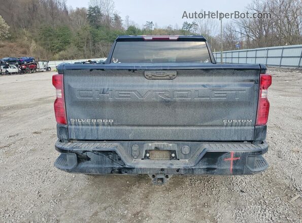 1GCPDBEK8RZ259336 2024 CHEVROLET SILVERADO Black Вид ззаду
