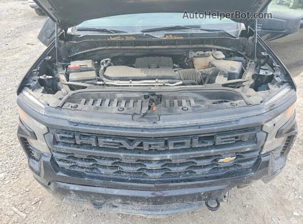 1GCPDBEK8RZ259336 2024 CHEVROLET SILVERADO Black Вид задньої частини салону