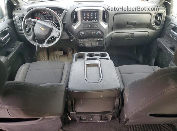 1GCPDBEK8RZ259336 2024 CHEVROLET SILVERADO Black Вид панелі приладів