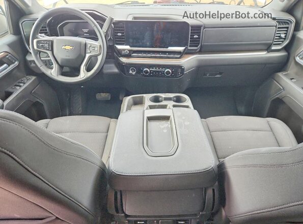 1GCPDDEK0PZ190702 2023 CHEVROLET SILVERADO White Widok deski rozdzielczej