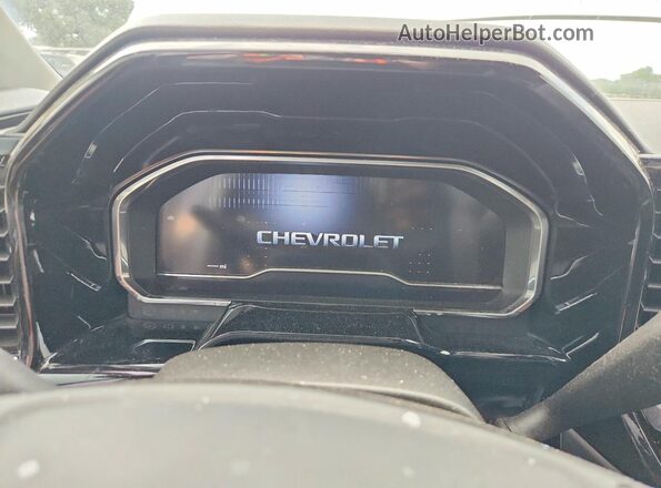 1GCPDDEK0PZ190702 2023 CHEVROLET SILVERADO White Widok zestawu wskaźników