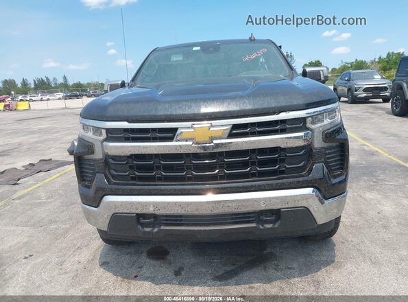 1GCPDDEK0RZ353433 2024 CHEVROLET SILVERADO Black Vista del cuadro de instrumentos