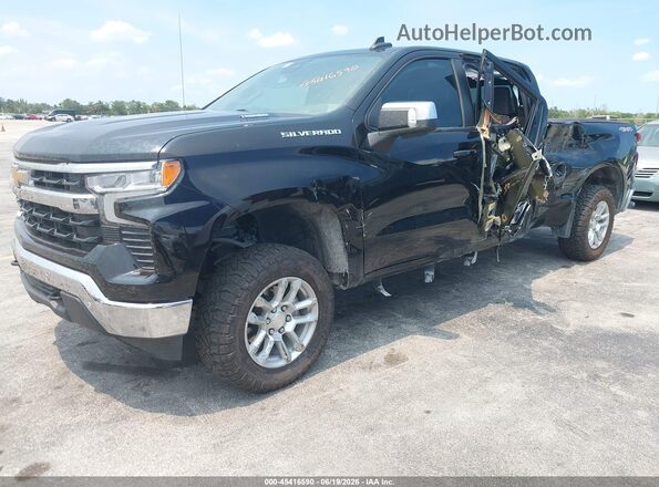 1GCPDDEK0RZ353433 2024 CHEVROLET SILVERADO Black Vista tres cuartos delantera izquierda