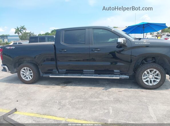 1GCPDDEK0RZ353433 2024 CHEVROLET SILVERADO Black Vista interior trasera