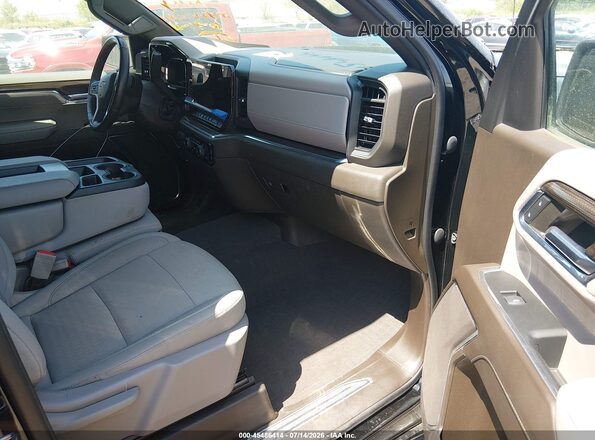 1GCPDDEK1PZ298536 2023 CHEVROLET SILVERADO Black Vista interior delantera