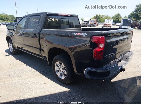 1GCPDDEK1PZ298536 2023 CHEVROLET SILVERADO Black Trasero izquierdo