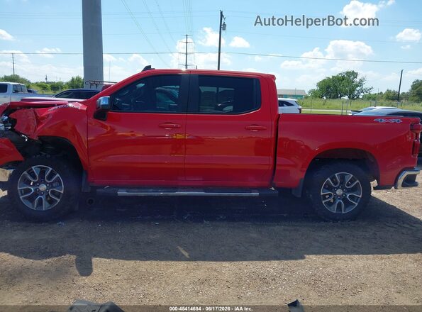 1GCPDDEK8NZ593176 2022 CHEVROLET SILVERADO Red 
