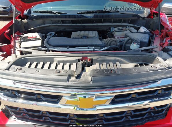 1GCPDDEK8NZ593176 2022 CHEVROLET SILVERADO Red Vista trasera