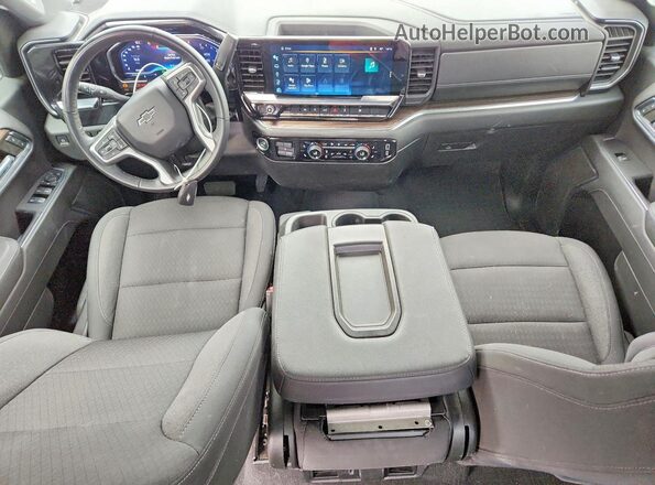 1GCPDEEK4RZ232586 2024 CHEVROLET SILVERADO Gray 