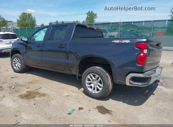 1GCPDKEK0NZ545885 2022 CHEVROLET SILVERADO Black უკანა მარცხენა