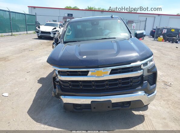 1GCPDKEK0NZ545885 2022 CHEVROLET SILVERADO Black ხელსაწყოთა პანელის ხედი