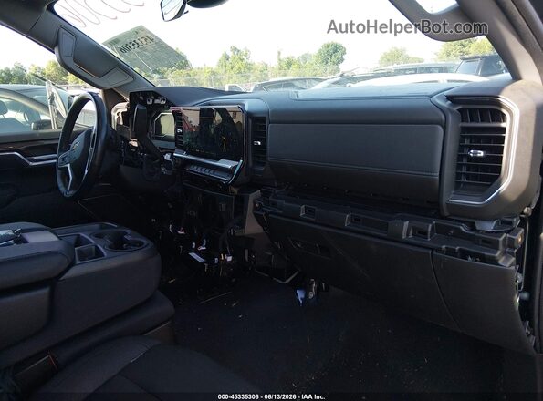1GCPDKEK0NZ637384 2022 CHEVROLET SILVERADO Синий Вид салона спереди