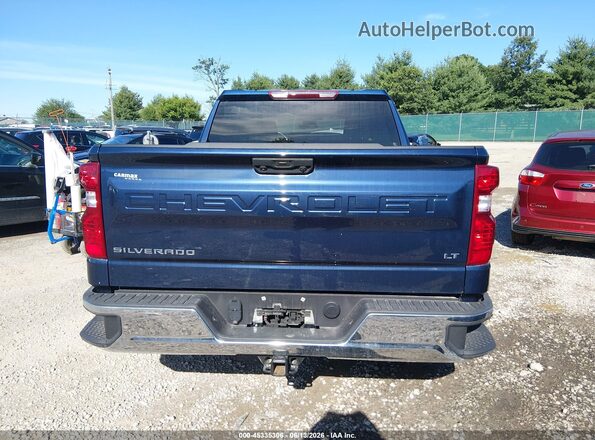 1GCPDKEK0NZ637384 2022 CHEVROLET SILVERADO Синий 
